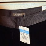 J. McLaughlin ‎ Silk Blend Aretha High Waisted Wide Leg Velvet Pants Photo 4
