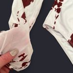 Ree Bees Chic White & Brown One Piece Swimsuit With Bold Cutouts Photo 6