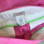 J.Crew Chino Shorts Flat Front Mid Rise Cotton Spandex Bubblegum Pink Size 2 Photo 2