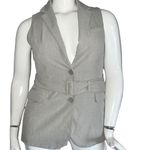New York And Company  sleeveless belted blazer Photo 0