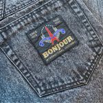 Bonjour Vintage  Goth Hip Hop Punk High Waisted 100% Cotton Jeans Photo 7