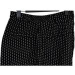 Free People NWT Magdalene High Waist Polka Dot Rayon Shorts Pocket 2 Black White Photo 6