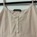 Brandy Melville light pink  button babydoll top Photo 2