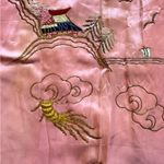 Antique Authentic Japanese Kimono Pink Silk Dragon Robe Art Photo 3
