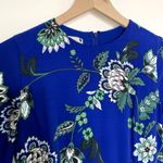 Hobbs London Marietta Midi Dress Blue Floral Womens Size US 2 AZURE APPLE GRN Photo 7