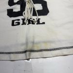 Y2K Daddys Girl Slogan Varsity Tank Top White Size L Photo 1