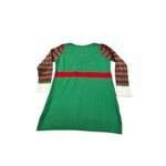 Elf Ugly Christmas Sweater Dress XL United Odds Makers Green Red White Elf Theme Photo 2