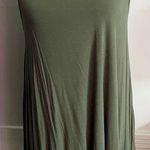 American Eagle Outfitters • Soft and Sexy Olive Green Swing Dress Photo 0