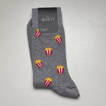 J.Crew Popcorn Graphic Design Theme Style Socks Sz OS NWT Photo 7
