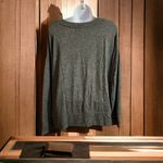 Hippie Rose  Twist Front Gray Top Sz XL Photo 2