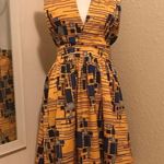Open back dress Yellow Size M Photo 3