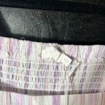 Lush Clothing Lush Lavender And White Stripe‎ Top Size Large Photo 8