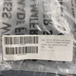 ASOS New Design Raw Hem Distressed Denim Shorts Mid Wash Vintage Men's Size 30 Photo 14