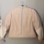 Free People NWT On Your Mark Moto Fleece Jacket Photo 5