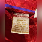 Victoria's Secret Vintage  Gold Label Womens Red Floral Kimono Tie Robe One Size Photo 4