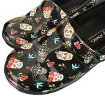 Easy Street Day Of The Dead Women Size 7.5 W Laurie Clogs Nursing Slip Resistant Photo 6