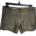 Anthropologie Pilcro quilted vegan breather mini shorts in bronze hue size 25 Photo 0