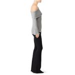 Revolve N12H Lilian Knit Asymmetric Sweater Gray Ribbed size XS Photo 3