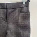 Amanda & Chelsea Womens Size 8 Plaid Straight Leg Career Pants Gray Black Photo 7