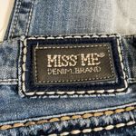 Miss Me  Irene bootcut jeans Medium wash Distressed in areas Size 28 Flap pockets Photo 12