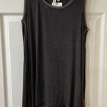 Cable & Gauge tank top sleeveless mesh viscose distressed boho gray size small Photo 7