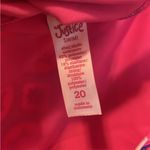 Justice Vibrant Blue and Pink Swimsuit Photo 3