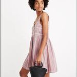 Madewell  Scoopneck Tank Dress in Rainbow Stripe Photo 2