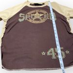 No Boundaries Y2K Spoiled Brown Tan Ruched Side Top Juniors Sz L 11/13 Vintage 2000s Photo 5