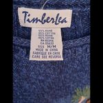 Vintage VTG Timberlea Blue Marled Embroidered Cardinal Sweater Size Medium‎ Photo 3