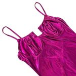 Miami‎ Hot Pink Midi Dress Pink Size M Photo 2