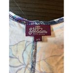 Salaam Top Women's XS Floral Bloomcore Coastal‎ Grandma Festival Hippie Stretch Photo 4