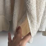 Derek Heart  Cream Hooded Cardigan Size S Photo 2