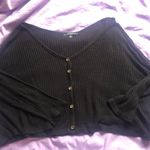 Ambiance Apparel Cropped Long Sleeve Shirt  Photo 1