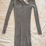 Steve Madden Grey Knit Mini Dress Photo 0