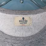 Marine layer  Pullover Crewneck Sweatshirt with Samsara Owl Graphic Size Small Photo 1