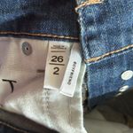 Loft Blue Ankle Cropped Jeans Photo 4