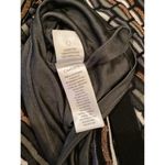 Laundry by Shelli Segal Laundry Shelli Segal Wool Metallic Neutral Knit Stripe Long Sleeve Sweater Dress Photo 4