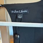 For Love & Lemons Lark Blouse NWT Black/Brown Polka Dot Size L MSRP $128 Black Size L Photo 2