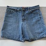 Vintage Y2K 90s Faded Glory Low Rise Jean Shorts Size 8 Blue Photo 10