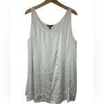 Eileen Fisher Silk Stretch Tank Ivory Photo 1