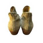 Jack Rogers Olive Green Suede Sadie Ankle Boots Size 8 Photo 2