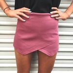 These Three Boutique Mauve Envelope Skirt  Photo 0