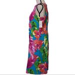 kim rogers  14 tropical bright floral sleeveless Photo 1