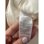 Madewell The Perfect Vintage Wide-Leg Crop Jean - White, Size 33P Photo 5