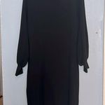 Sam Edelman  Balloon Sleeve V Neck Knit Sweater Dress Photo 7