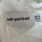 Self Portrait  White Lace Mini Dress 10 Photo 6