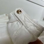 ANINE BING Audrey Denim Jacket Jean Jacket in White Photo 9