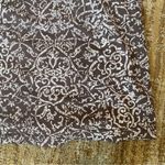 Fresh Produce Vintage  Sleeveless Shift Plus Size Dress in brown and white, 2X Photo 2