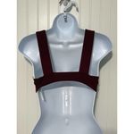 Vitamin A Maia Biosculpt Bikini Swim Top Burgundy Red 4 XS Extra Small Photo 4