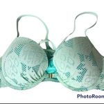 Aerie ✨ padded push-up pineapple crochet lace swimsuit bikini top ✨ Photo 0